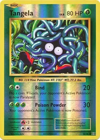 Tangela 8/108 (XY - Evolutions) - Reverse Holofoil