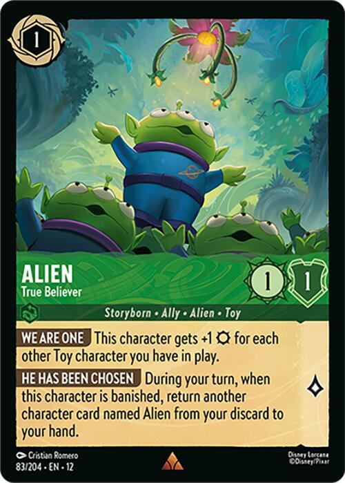Alien, True Believer 83/204 (Wilds Unknown)