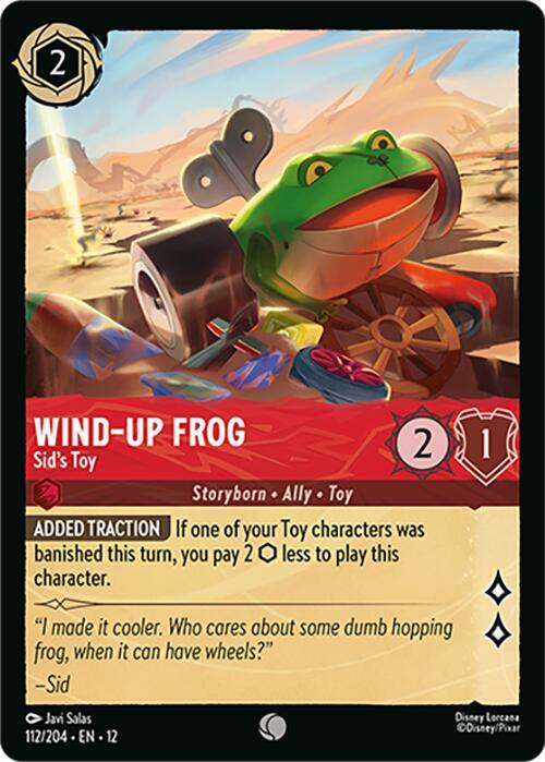 Wind-Up Frog, Sid's Toy 112/204 (Wilds Unknown)
