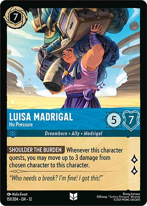 Luisa Madrigal, No Pressure 151/204 (Wilds Unknown)