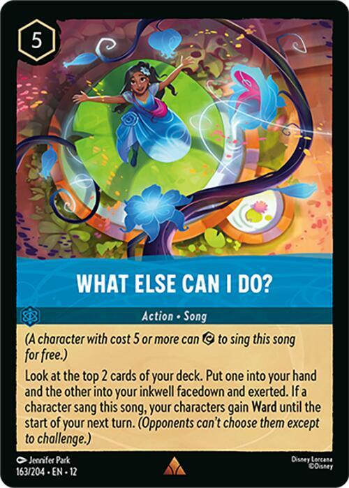 What Else Can I Do? 163/204 (Wilds Unknown)