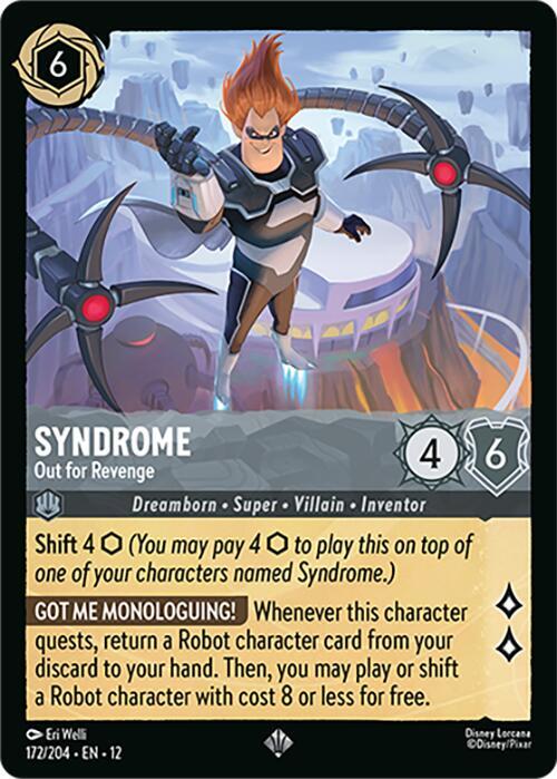 Syndrome, Out for Revenge 172/204 (Wilds Unknown)