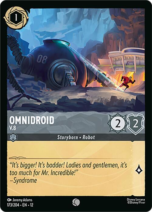 Omnidroid, V.8 173/204 (Wilds Unknown) - Cold Foil