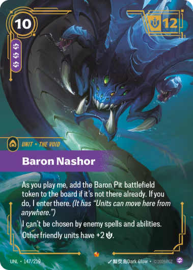Baron Nashor 147/219 (Unleashed) - Foil