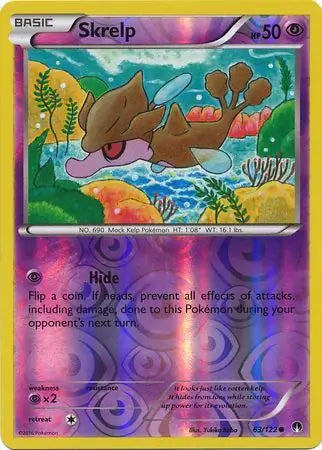 Skrelp 63/122 (XY - BREAKpoint) - Reverse Holofoil