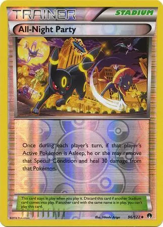 All Night Party 96/122 (XY - BREAKpoint) - Reverse Holofoil