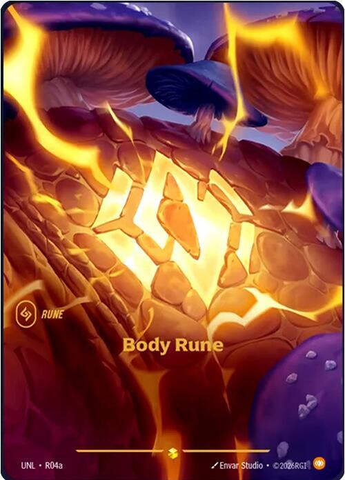 Body Rune R04a (Unleashed) - Foil