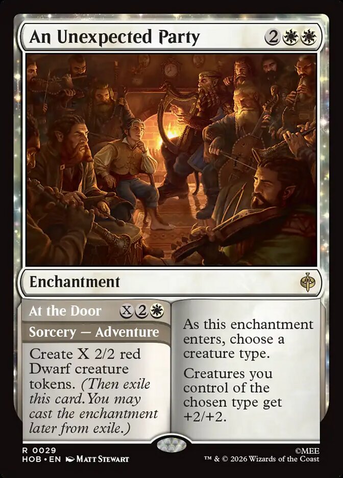 An Unexpected Party // At the Door 29 (The Hobbit) - Foil