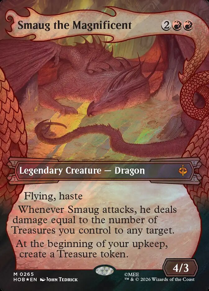 Smaug the Magnificent 265 (The Hobbit) - Showcase Surge Foil