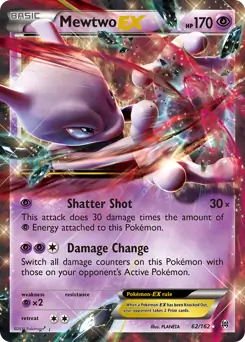 Mewtwo EX 62/162 (XY - BREAKthrough) - Holofoil