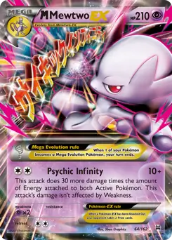M Mewtwo EX 64/162 (XY - BREAKthrough) - Holofoil