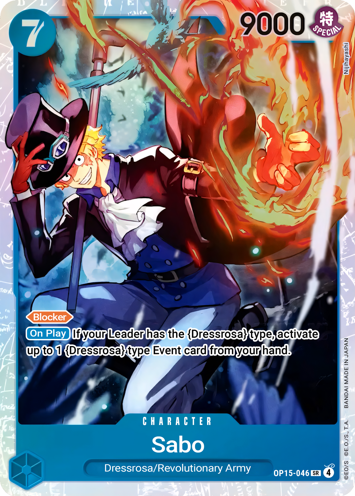 Sabo OP15-046 (Adventure on Kami's Island) - Foil