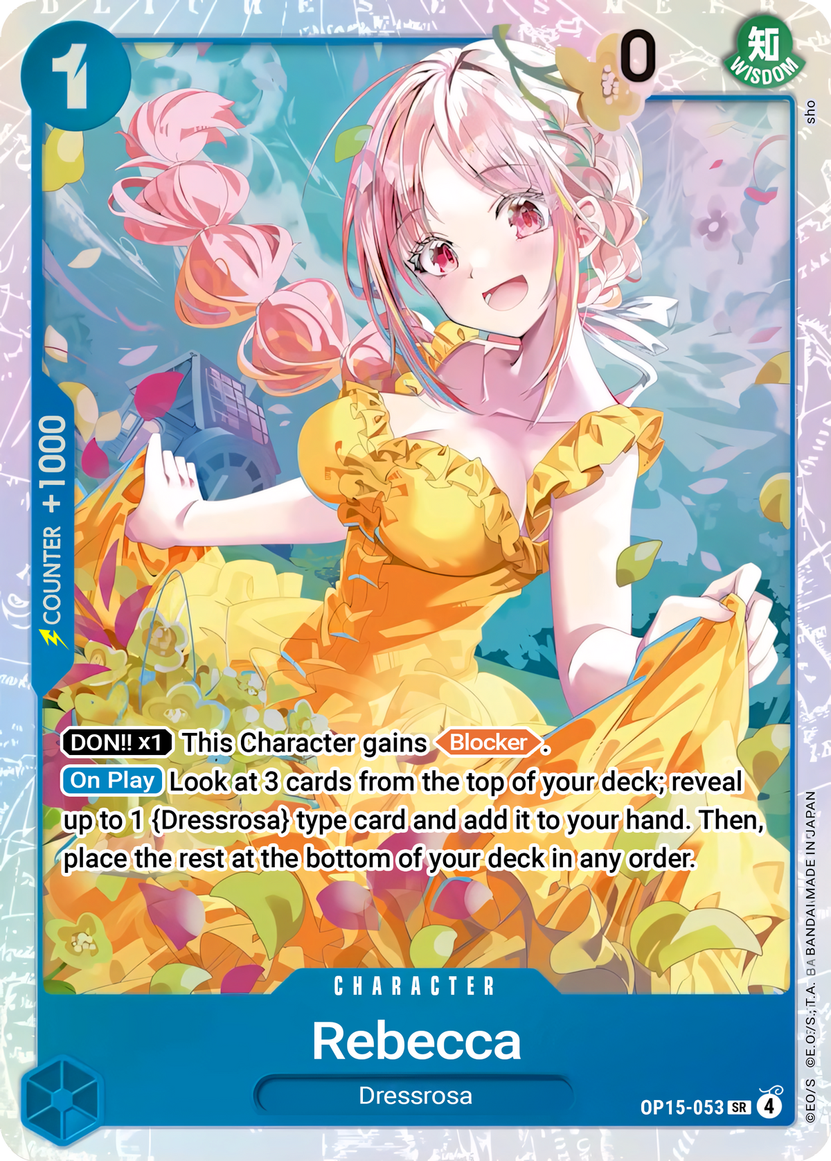 Rebecca OP15-053 (Adventure on Kami's Island) - Foil
