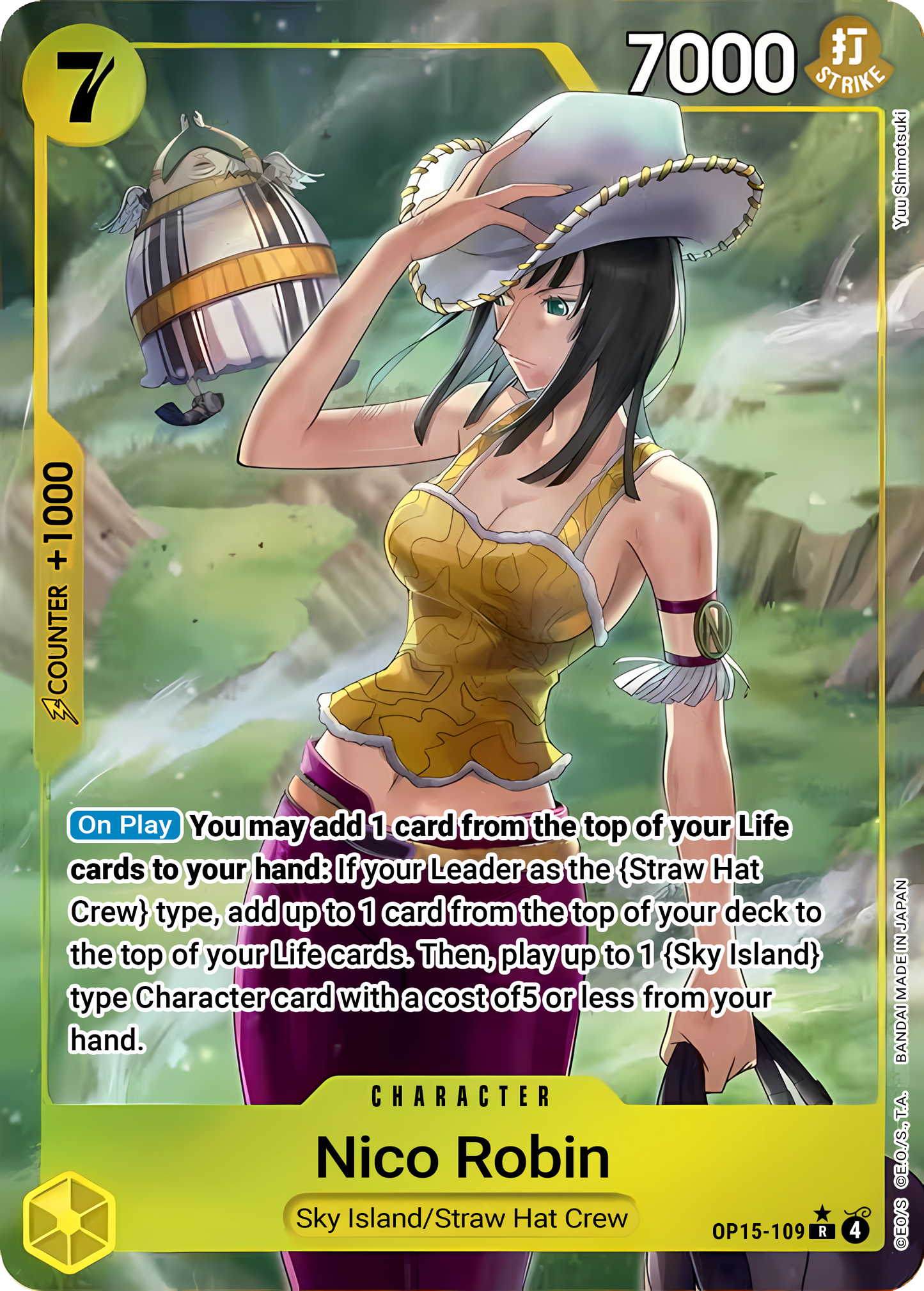 Nico Robin OP15-109 (Adventure on Kami's Island) - Alternate Art Foil