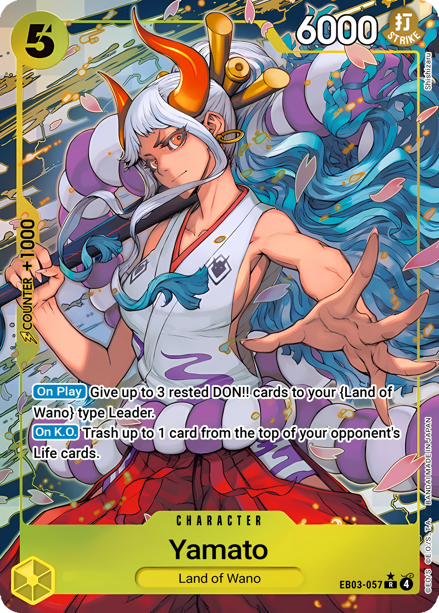 Yamato EB03-057 () - Alternate Art Foil