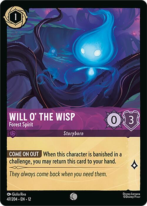 Will O' The Wisp, Forest Spirit 47/204 ()
