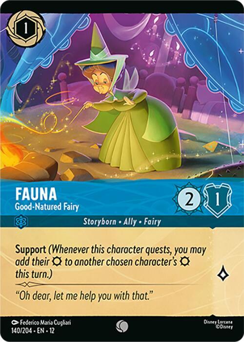 Fauna, Good-Natured Fairy Foil 140/204 () - Cold Foil