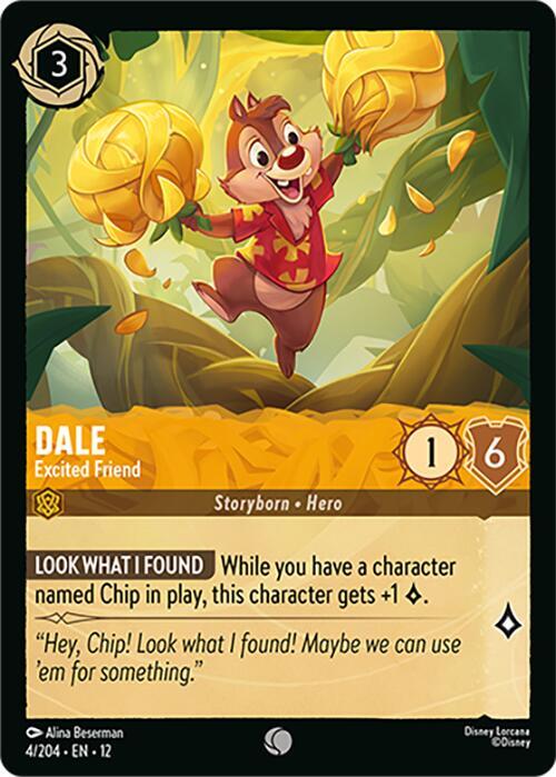 Dale, Excited Friend 4/204 () - Cold Foil