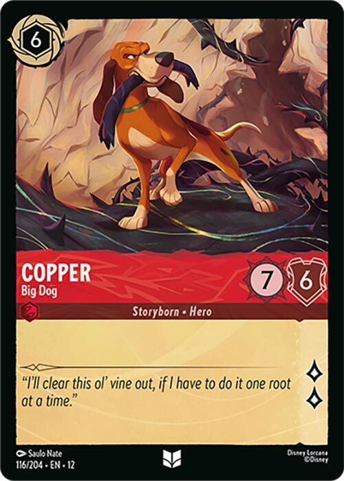 Copper, Big Dog 116/204 () - Cold Foil