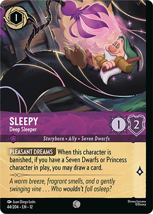 Sleepy, Deep Sleeper Foil 44/204 () - Cold Foil