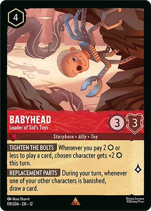 Babyhead, Leader of Sid's Toys 119/204 ()