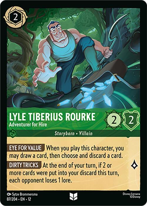 Lyle Tiberius Rourke, Adventurer for Hire 87/204 ()