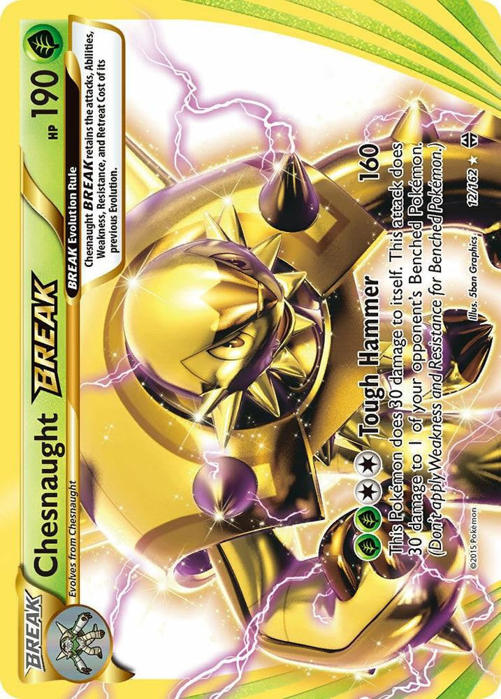 Chesnaught BREAK 12/162 (XY - BREAKthrough) - Holofoil