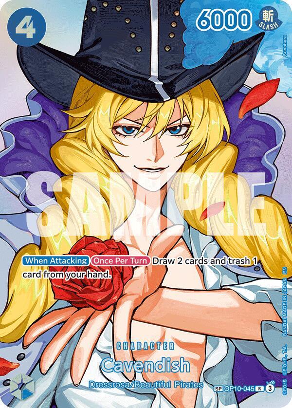 Cavendish OP10-045 (The Time of Battle) - Special Foil