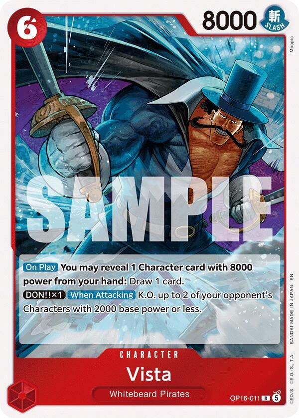 Vista OP16-011 (The Time of Battle) - Foil