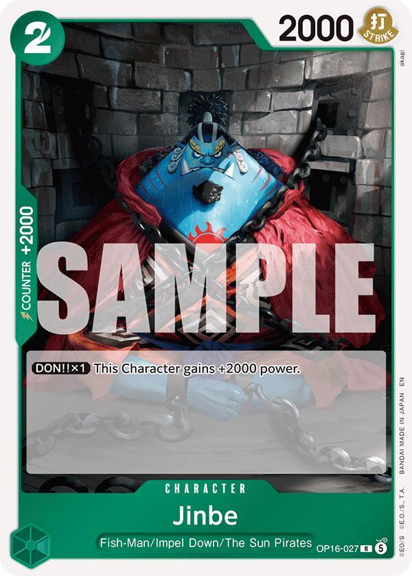 Jinbe OP16-027 (The Time of Battle) - Foil