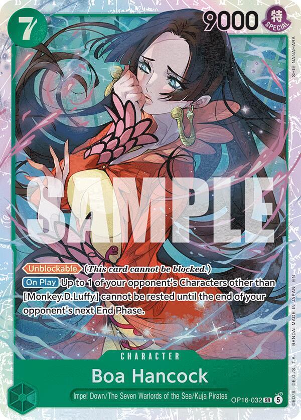 Boa Hancock OP16-032 (The Time of Battle) - Foil