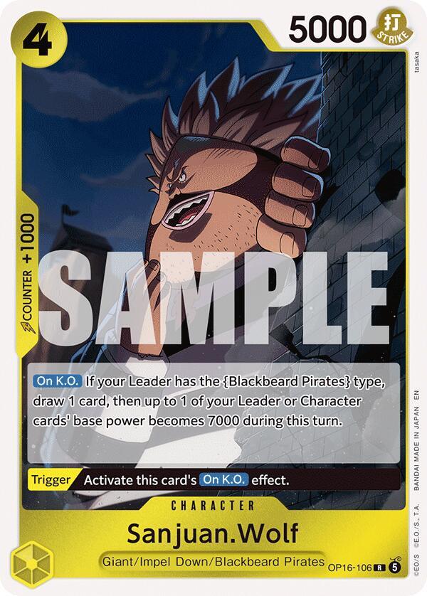 Sanjuan.Wolf OP16-106 (The Time of Battle) - Foil