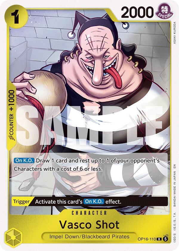 Vasco Shot OP16-110 (The Time of Battle) - Foil