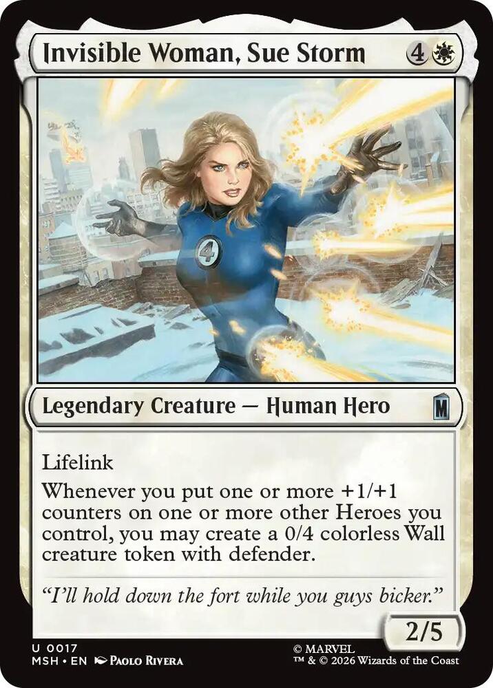 Invisible Woman, Sue Storm 17 (Marvel Super Heroes)