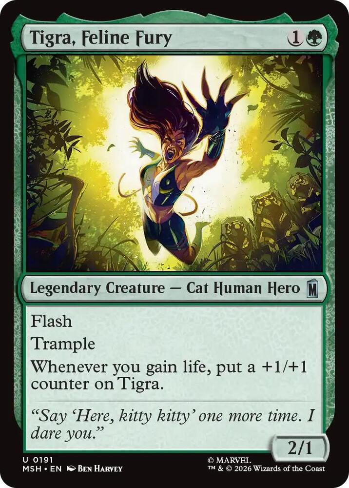 Tigra, Feline Fury 191 (Marvel Super Heroes)