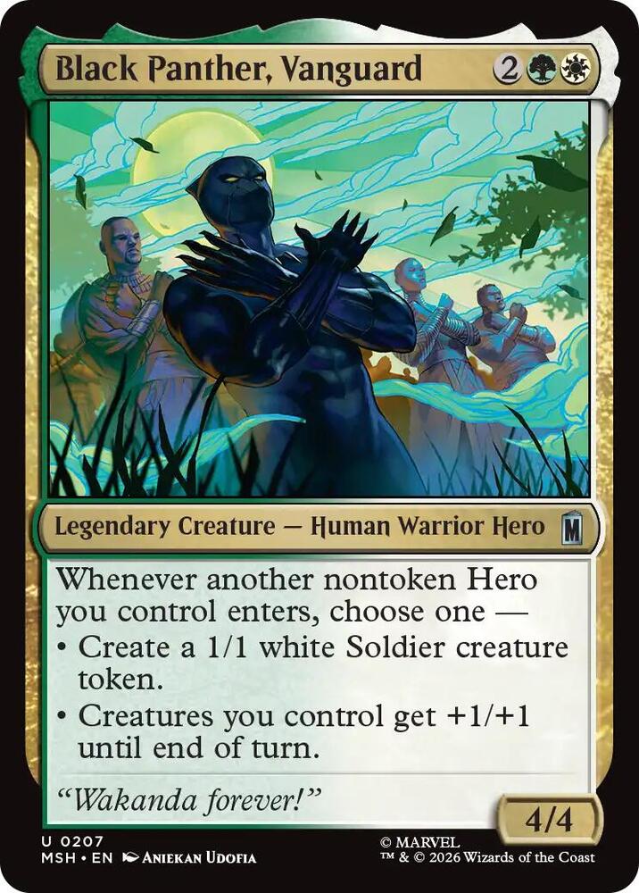 Black Panther, Vanguard 207 (Marvel Super Heroes)