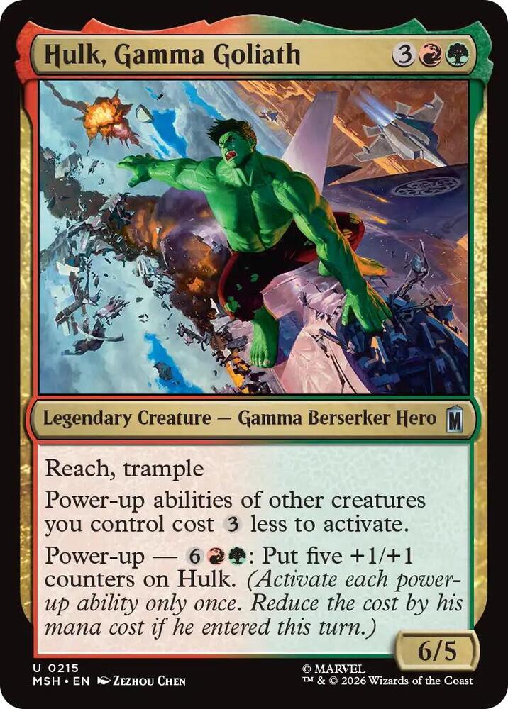 Hulk Gamma Goliath 215 (Marvel Super Heroes)