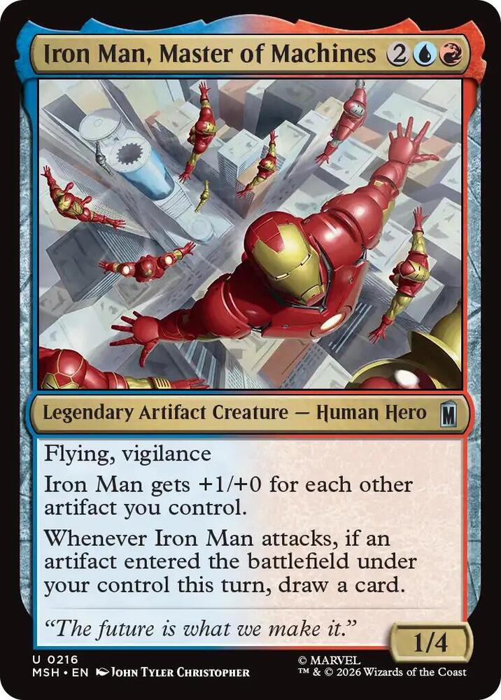 Iron Man, Master of Machines 216 (Marvel Super Heroes) - Foil