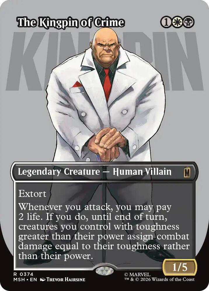 The Kingpin of Crime 374 (Marvel Super Heroes) - Borderless