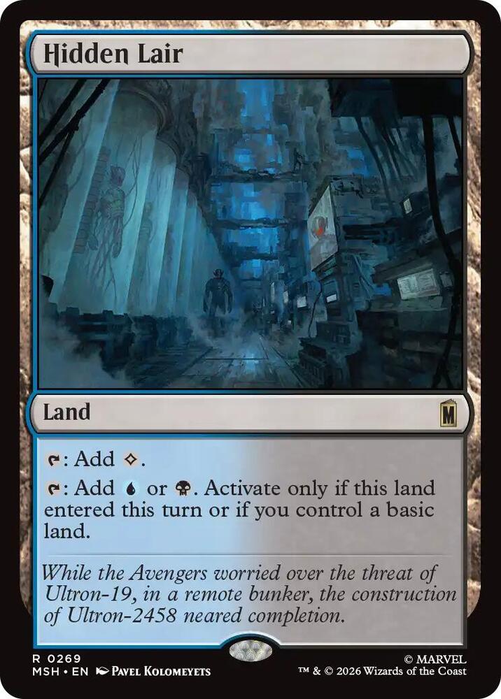 Hidden Lair 269 (Marvel Super Heroes)