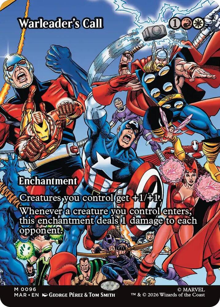 Warleaders Call 96 (Marvel Universe Eternal-Legal) - Borderless