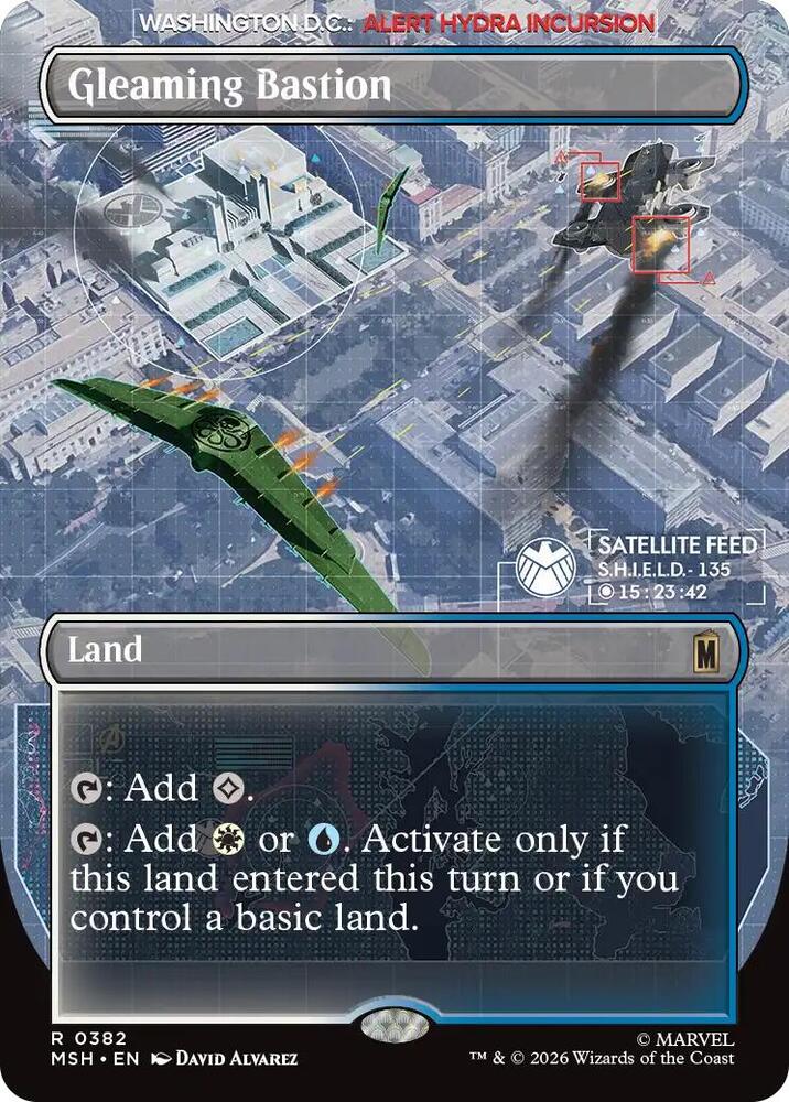 Gleaming Bastion 382 (Marvel Super Heroes) - Borderless