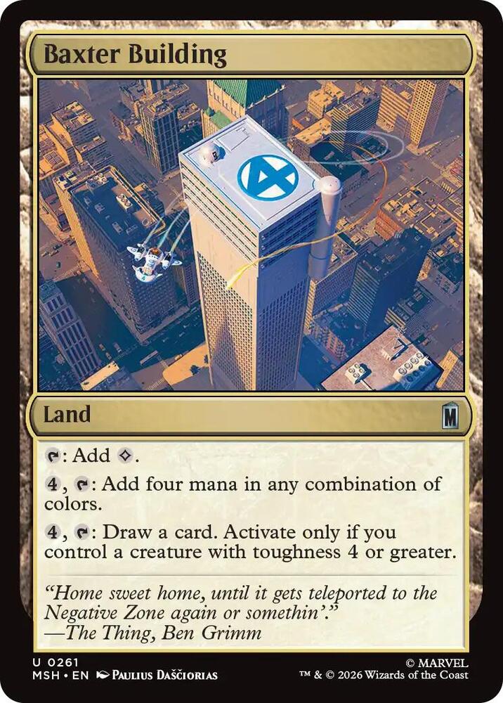 Baxter Building 261 (Marvel Super Heroes)