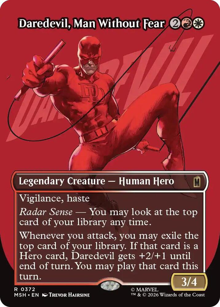 Daredevil, Man Without Fear 372 (Marvel Super Heroes) - Borderless