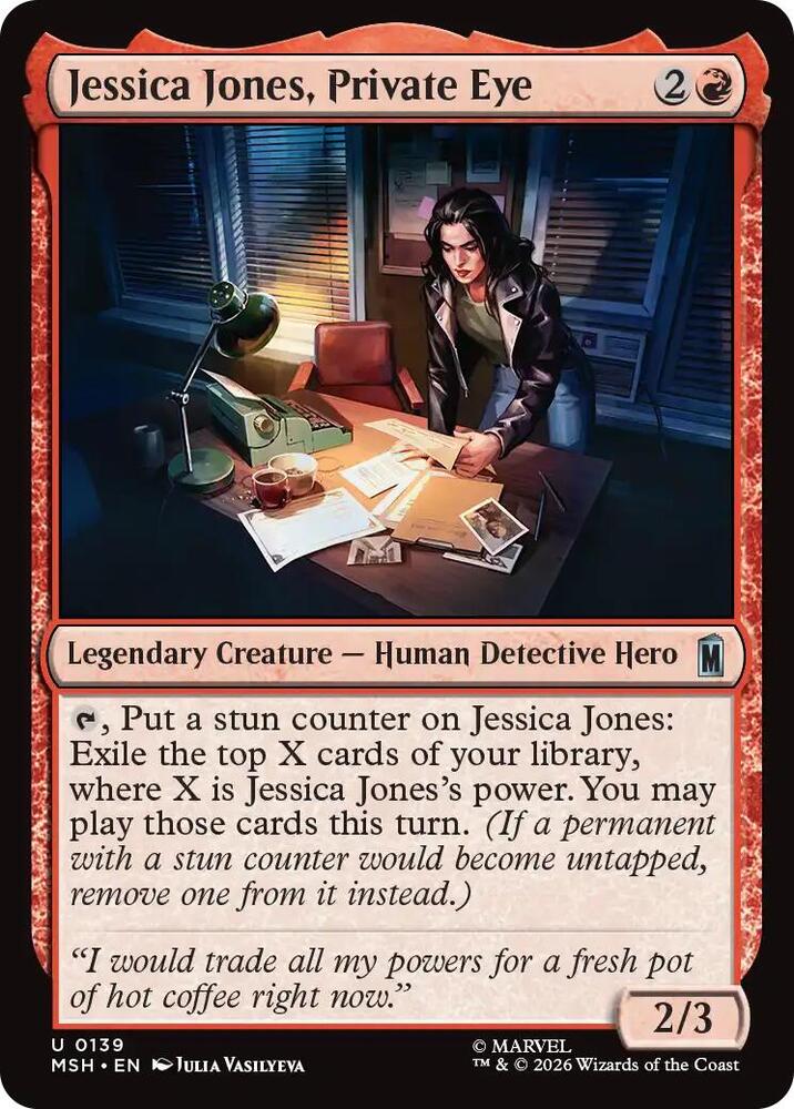 Jessica Jones, Private Eye 139 (Marvel Super Heroes) - Foil