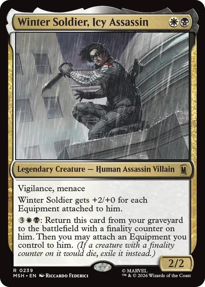 Winter Soldier, Icy Assassin 239 (Marvel Super Heroes)