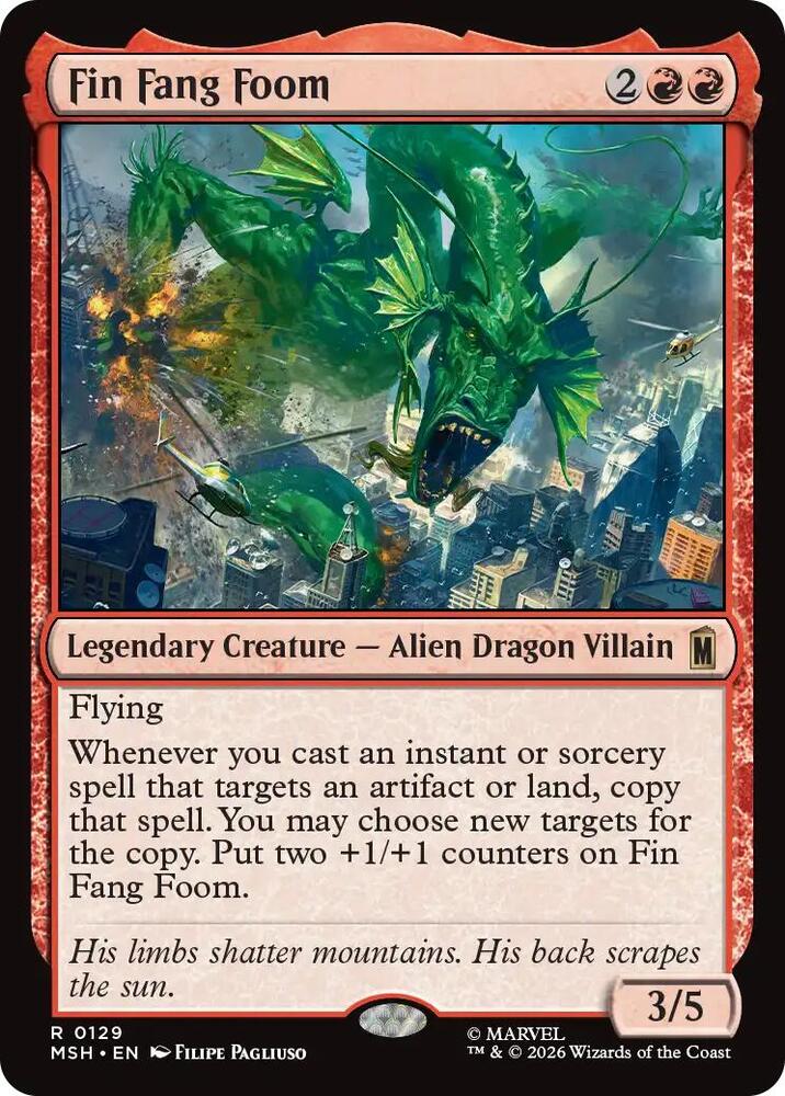 Fin Fang Foom 129 (Marvel Super Heroes)