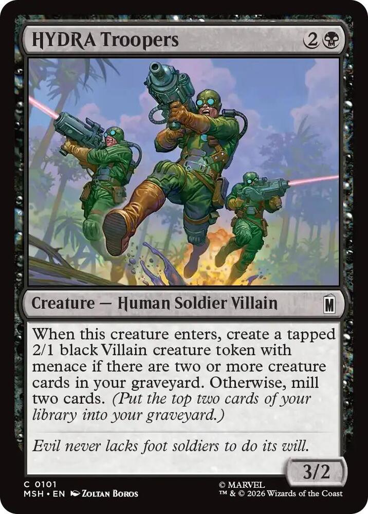 HYDRA Troopers 101 (Marvel Super Heroes)