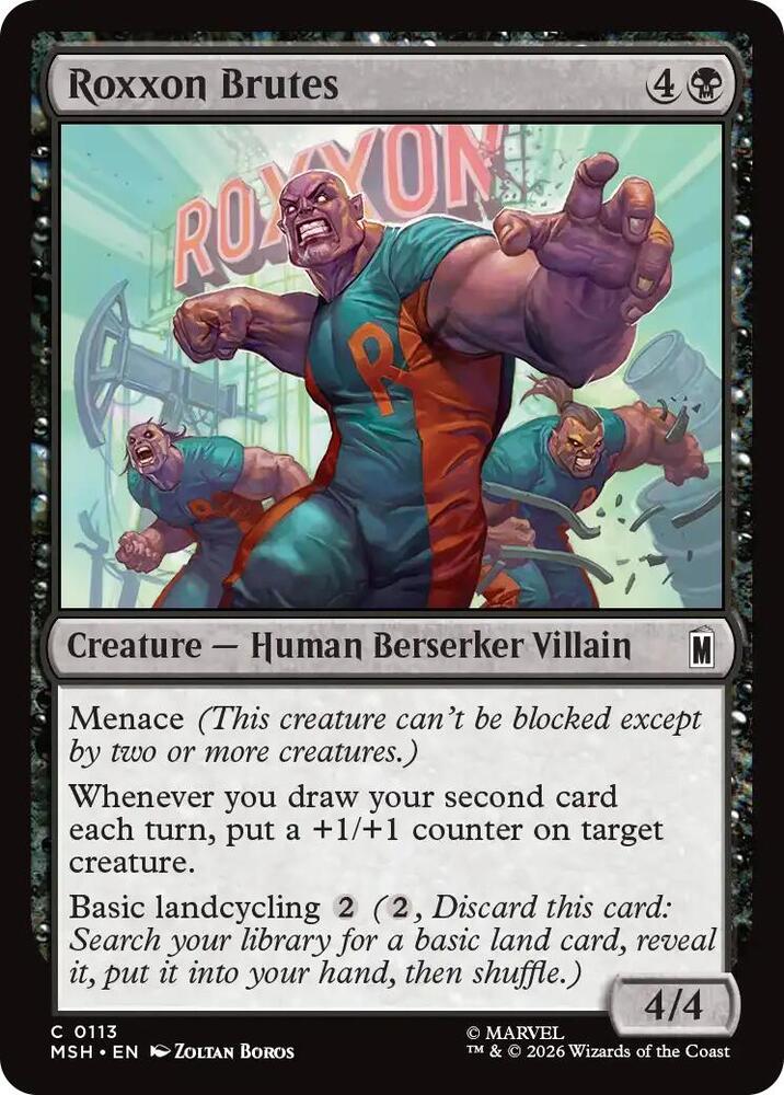 Roxxon Brutes 113 (Marvel Super Heroes)