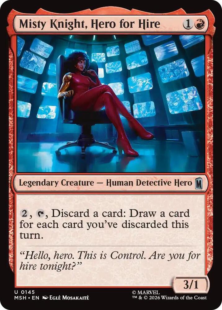 Misty Knight, Hero for Hire 145 (Marvel Super Heroes)